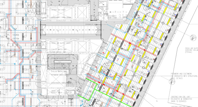 6th Floor Split Example Drawing