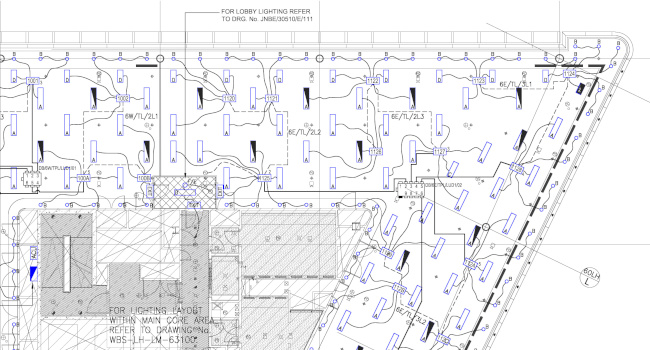 6th Floor Split Example Drawing