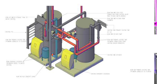 Shower Project Example Drawing