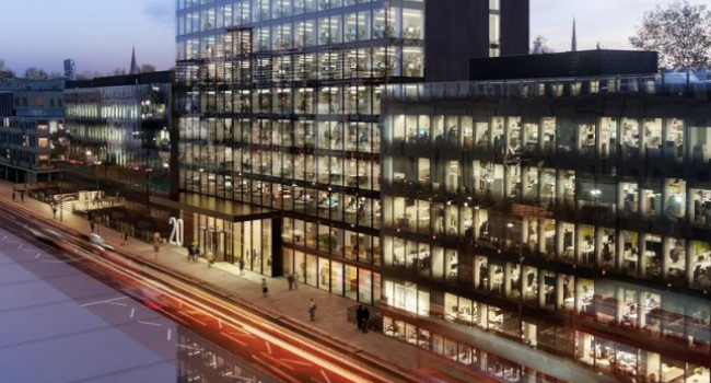 Closed-loop borehole cooling and PV louvre design – Eastbourne Terrace, London